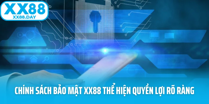 Chính sách bảo mật XX88 thể hiện quyền lợi rõ ràng 